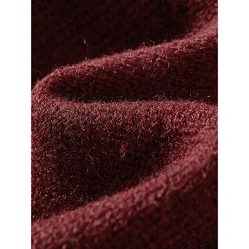 那些事衣櫥過年紅色毛衣2024秋冬季疊穿披肩針織衫新年高級感套裝