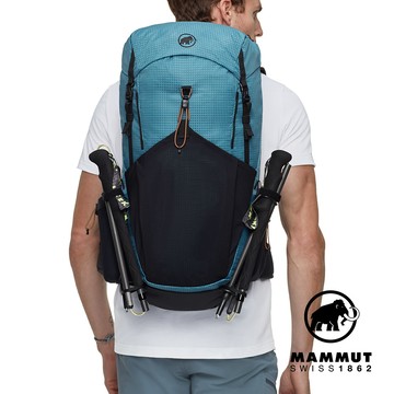 【Mammut 長毛象】Ducan 32 輕量健行後背包 32L 藍寶石 #2530-01300