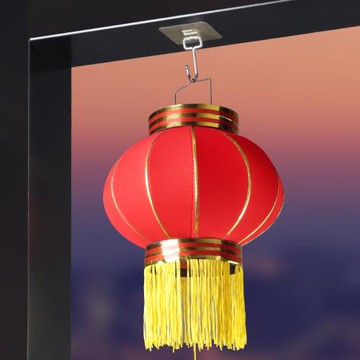 小紙燈籠掛飾結婚慶典喜慶燈籠新年大紅燈籠開業室內裝飾紅掛燈籠