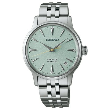 seiko SK037 Presage  4R35-06S0G(SRPL63J1) 調酒系列 薄荷綠機械時尚女錶 34mm｜樂天領券現折★全館特惠中★指定刷卡回饋10%