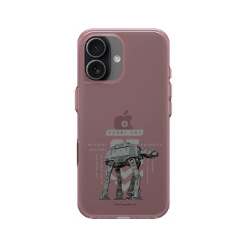 iPhone 17 Clear (相機按鈕) 晶醺玫 - 迪士尼-星際大戰 Star Wars - ATAT-俠盜一號