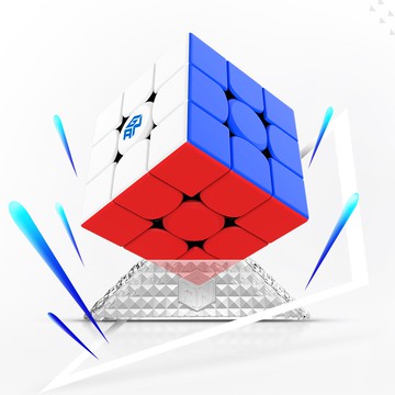 Gan cube淦源魔方支架魔術方塊展示架三角形透明支架底座