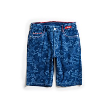 EDWIN｜JERSEYS｜加大碼｜男裝｜迷彩合身丹寧迦績短褲