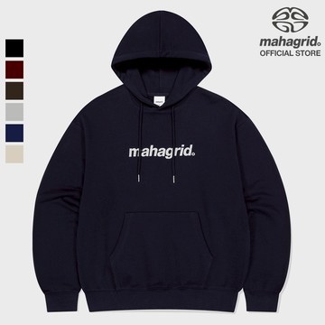 [MAHAGRID] 基本標誌連帽衫_中性_韓國風格BASIC LOGO HOODIE