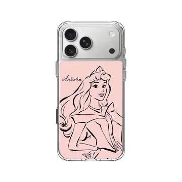 iPhone 17 Pro Max Clear Case（相機按鈕） 透明 - 迪士尼-公主系列 Disney Princess - 奧蘿拉