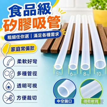 🚀隔日達出 可開統編🔥食品級硅膠吸管非一次性軟管重複使用寶寶通用保溫杯配件替換清洗 食品級矽膠吸管 保溫杯吸管 非拋棄式
