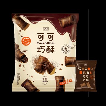 盛香珍 可可巧酥-巧克力風味150g/包