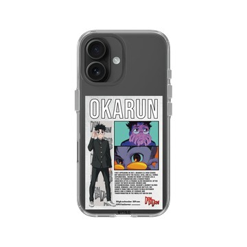 iPhone 16 Clear Case（相機按鈕） 透明 - DanDaDan 膽大黨 - 角色系列-厄卡倫