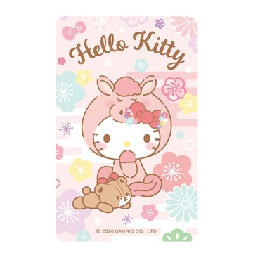 icash Hello Kitty 馬年報春 icash2.0