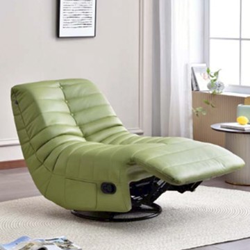 【obis】Larik毛毛蟲電動旋轉搖椅(單人沙發 電動沙發)綠色