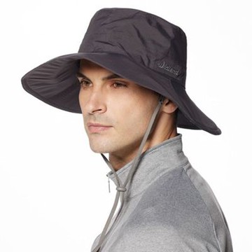 【WILDLAND荒野】中性抗UV防水功能寬帽99深霧灰