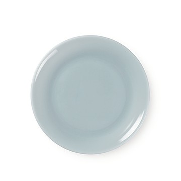 Milk 牛奶玻璃餐盤（辰霧藍、Ø 25.5cm）