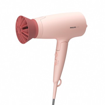 【Philips 飛利浦】溫控負離子護髮吹風機-柔漾粉 BHD356/31