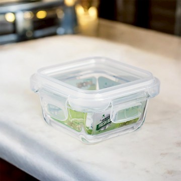 迷你玻璃保鮮盒【5種尺寸可選】 迷你保鮮盒 保鮮盒 可微波 耐冷 耐熱 PP蓋子 保鮮罐 無毒 零食罐 高溫消毒 防漏 加厚玻璃 密封罐
