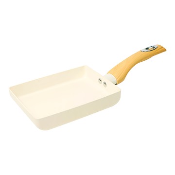 Hi CHEF 掌廚 CREAMY不沾玉子燒 不挑爐具 IH電磁爐適用 受熱均勻 易翻設計  1個  18cm