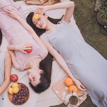 【MACACA】如菓口袋洋裝 - BIE8402 粉藍