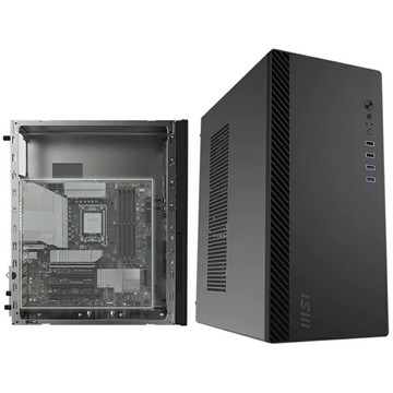 米特3C數位–MSI 微星 PRO SHIELD M100P M-ATX機殼/卡長27.5/U高14