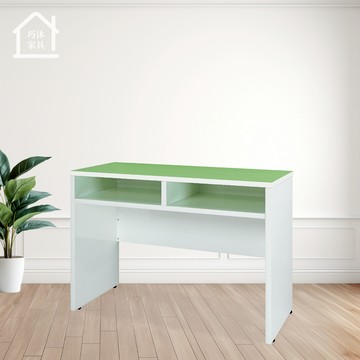 塑鋼書桌 塑鋼電腦桌 防水塑鋼家具 寬100公分書桌 辦公桌【巧沐家具】