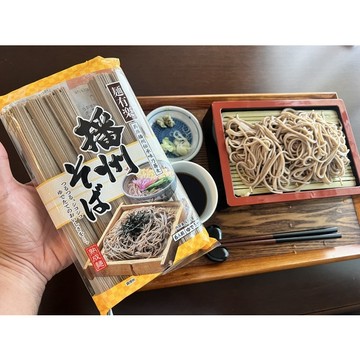 【無國界零食屋】日本 加藤産業 麵有樂 播州 蕎麥麵 蕎麥麵條 播州蕎麥麵 400g