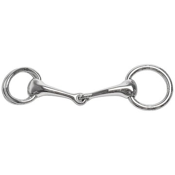 HERMES 經典Mors 90造型純銀絲巾環(銀色)