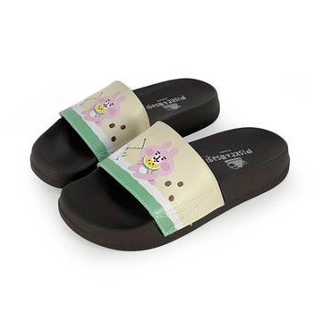 Paidal x 卡娜赫拉的小動物  小玉西瓜皮質一片式運動拖鞋