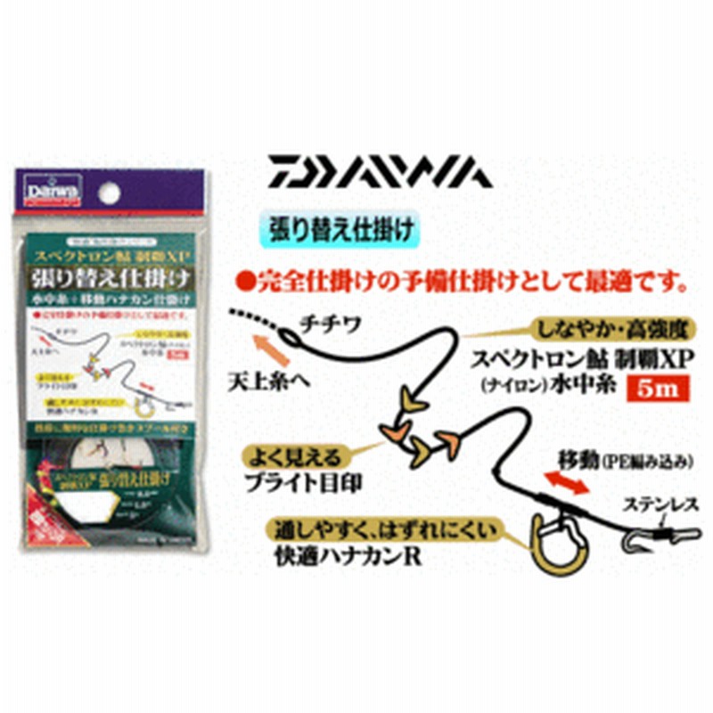 セール ダイワ スペクトロン鮎 制覇xp張り替え仕掛け 0 15号 鮎友釣り用品 メール便可 通販 Lineポイント最大1 0 Get Lineショッピング