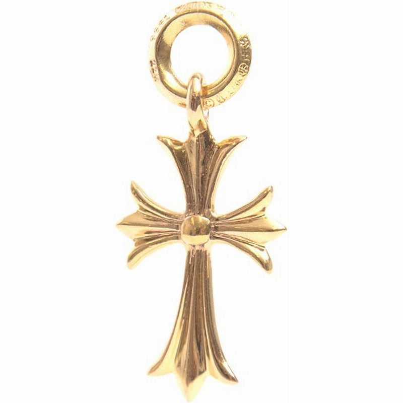 クロムハーツ Chromehearts タイニー Ch クロス チャーム ペンダントトップ インボイスコピー付 メンズ 22k イエローゴールド 中古 通販 Lineポイント最大0 5 Get Lineショッピング