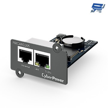 昌運監視器 cyberpower rmcard205 網路管理卡 熱插拔特性 支援多國語言介面