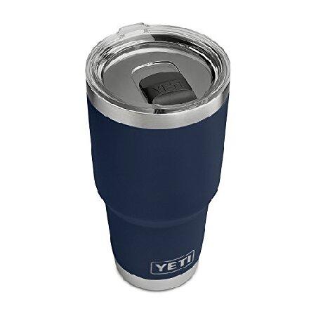 YETI Rambler 30 oz Stainless Steel Vacuum Insulated Tumbler w MagSlider Lid, Navy