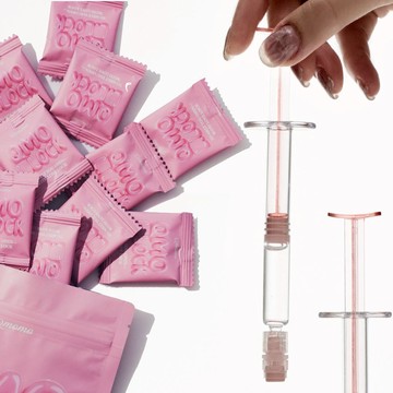 【雙重緊潤組】QMO L.LOCK玫瑰隱形潤澤膠囊(２０入)＋G18緊蒂私密安瓶凝膠(１０支)