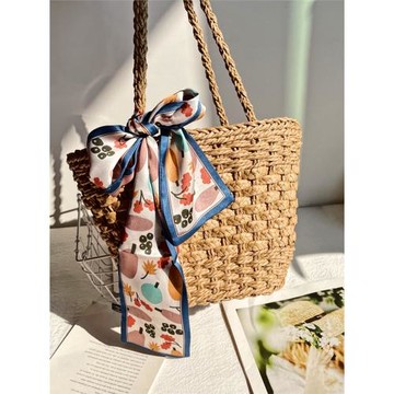 包包2023新款手工草編包單肩編織包手提包草包海邊斜挎度假沙灘包