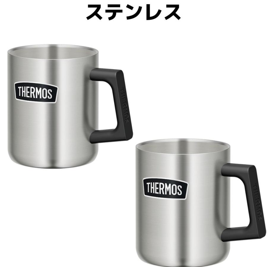 サーモス THERMOS 真空断熱マグカップ2個セット 350ml 保冷 保温 マグ コップ ビール ビア コーヒー カップル アウトドア雑貨 ビール プレゼント 贈物 ROD006