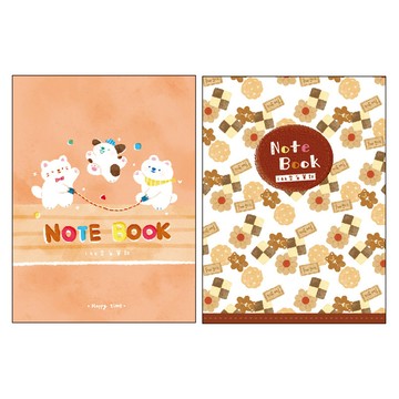 森漫漫 16K空白筆記本(款式隨機出貨)