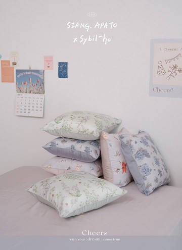 【加購】天絲抱枕套 / Sybil-Ho 聯名款