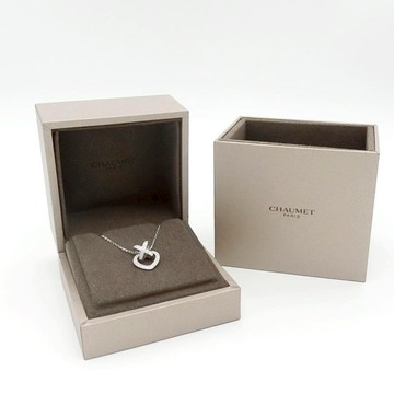 隔日到貨 秋覓 滿鑽 愛的交織 愛心 莫桑鑽 奧地利水晶 項鍊 項鏈N141