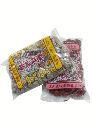 海山牌-調理話梅(500g)紅.白2種 梅子粒 沖泡飲料 梅子綠茶 經濟包上庄話梅 自製話梅汁 海山蜜餞(伊凡卡百貨)【領券滿額再折千6/30止】
