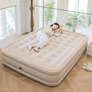 【加厚防漏氣】充氣床 氣墊床 露營床 雙人床 家用床墊 電動泵快速充氣 加高設計 防潮隔涼 戶外露營家用兩用