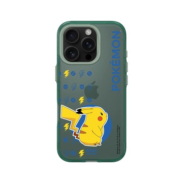 iPhone 16 Pro Clear 憂墨綠 - 寶可夢 Pokemon - 印花系列-寶可夢