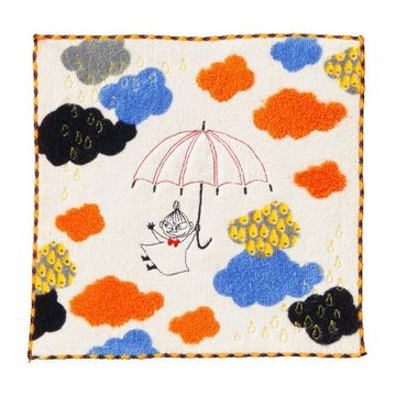 日本丸真 Moomin雲雨的冒險小方巾