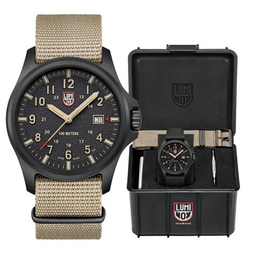 LUMINOX 雷明時 Atacama Field戰場系列腕錶組 – 沙色 / 1970SET 手錶