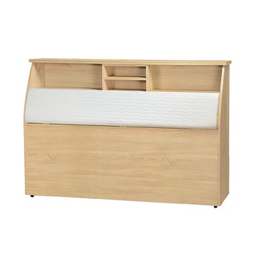 【文創集】梵文5尺雙人透氣皮革床頭箱(二色可選)-154.6x30x112.5cm免組