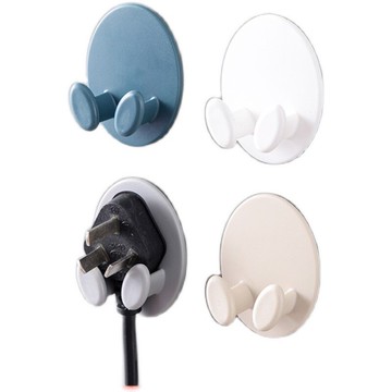 。電飯煲排線支架插頭掛鉤可愛掛線扣器墻面線卡實用插線壁掛