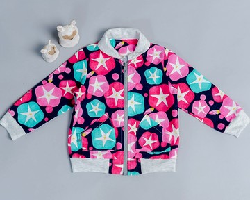 微領拉鍊外套-訂製 和風17 防曬 涼感 透氣 兒童