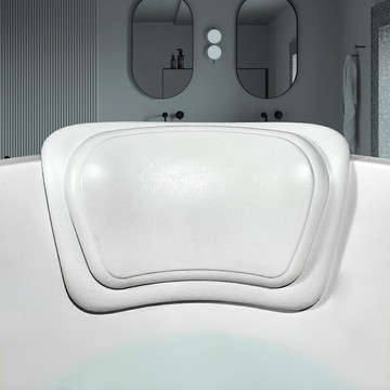 【台灣公司 可開發票】適用于九牧摩恩免安裝家用浴室浴缸泡澡專用靠墊枕頭浴盆防滑高彈