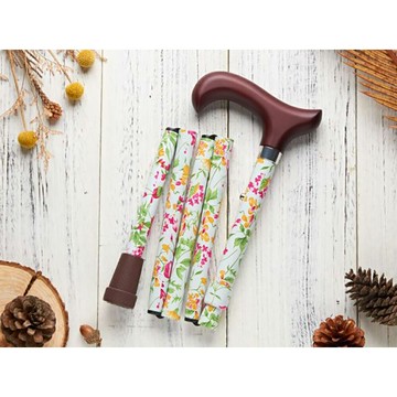 來而康 Merry Sticks 悅杖 醫療用手杖 (未滅菌) MS-572-082-077BR 繽紛生活 折疊手杖 鄉間 MS572082077BR