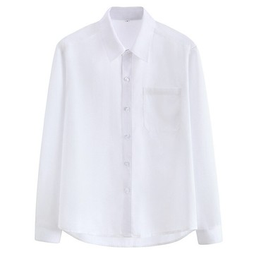 DK制服襯衫日系學院風男尖領長袖工作制服學生班服校服JK襯衫C1鑫弘-錦衣華服