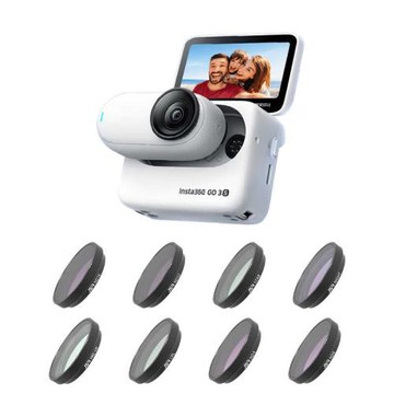 適用于影石Insta360 GO 3s濾鏡拇指相機ND減光CPL偏振抗光害星光