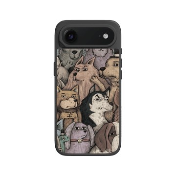 iPhone Air SolidX 黑 - 怪奇事物所 Incrediville - 狗急不跳牆密集恐懼症