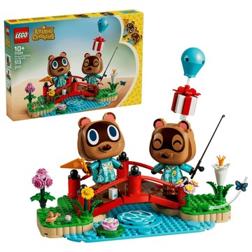 【台中翔智積木】LEGO 樂高® Animal Crossing™ 77059 豆狸&粒狸 悠閒散步