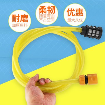 小型手提式洗車機進水管配件/380清洗機進水口銅快接頭自吸過濾網